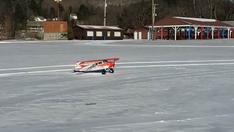 Flex cessna 170 snow day