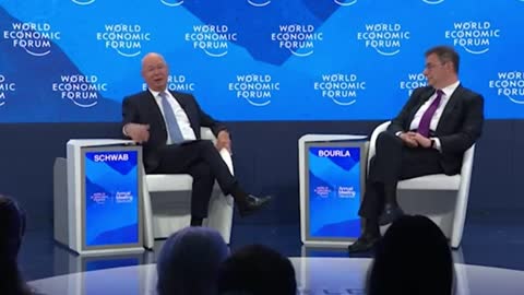 Klaus Schwab talking about restrictions as if he implemented them himself 👀