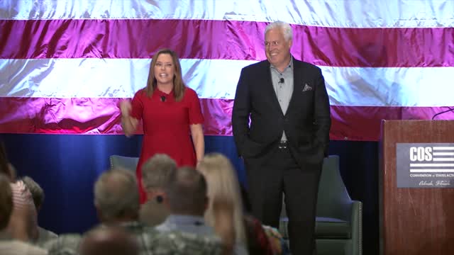 'Uncanceled': Matt and Mercedes Schlapp at the Convention of States Reclaiming Liberty Summit