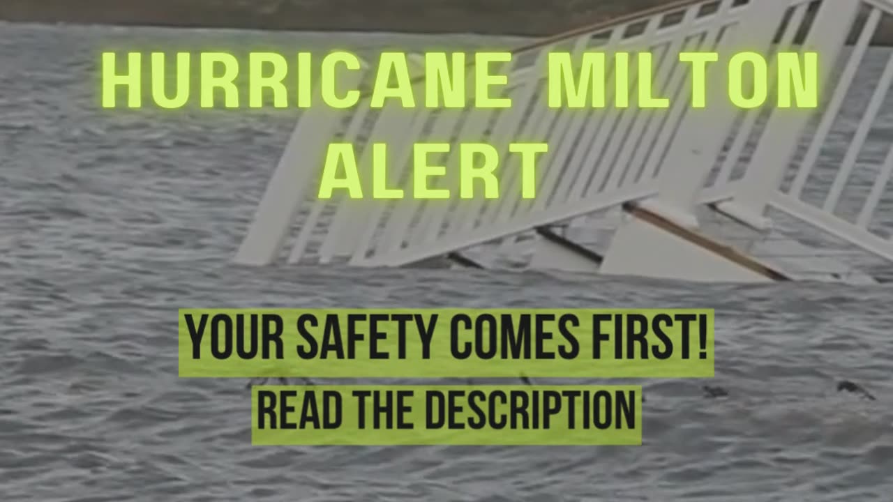 🌪️ Hurricane Milton Alert —stay safe by following these crucial steps! 🚨