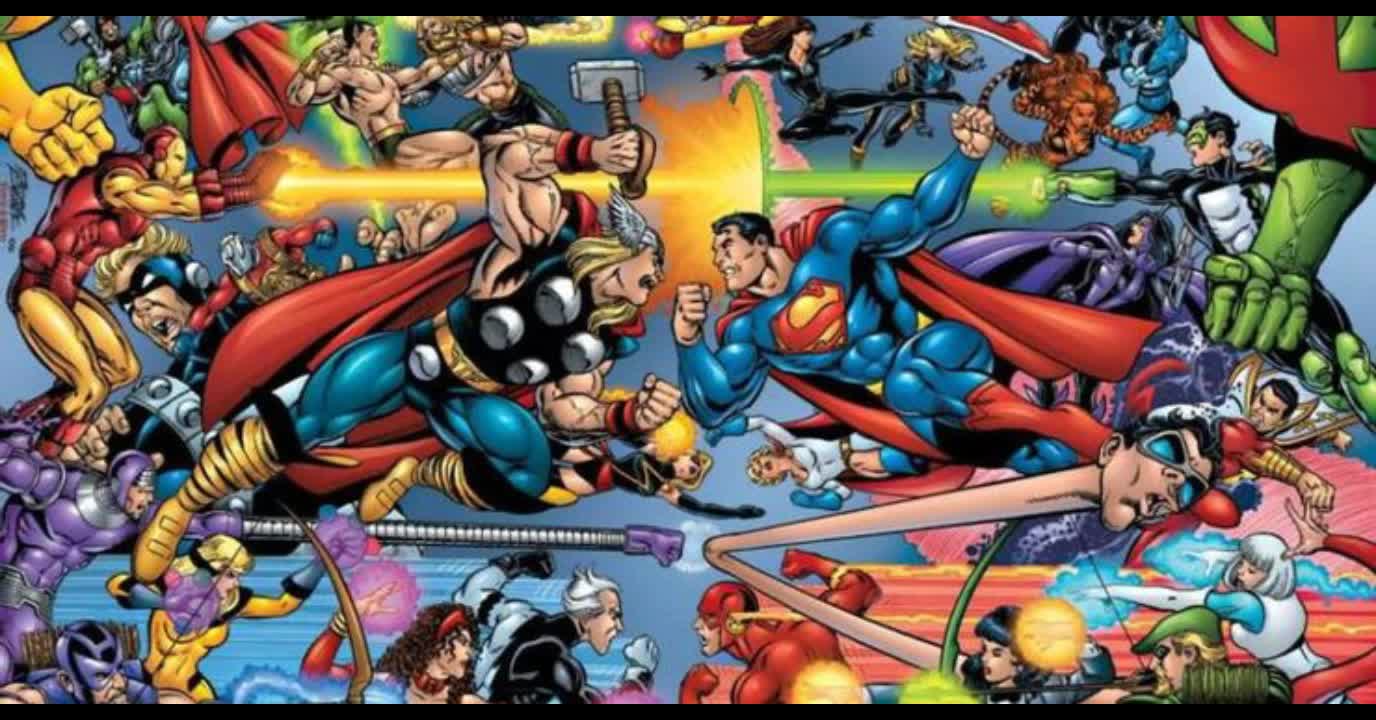 Marvel vs DC quem tem os heróis mais fortes