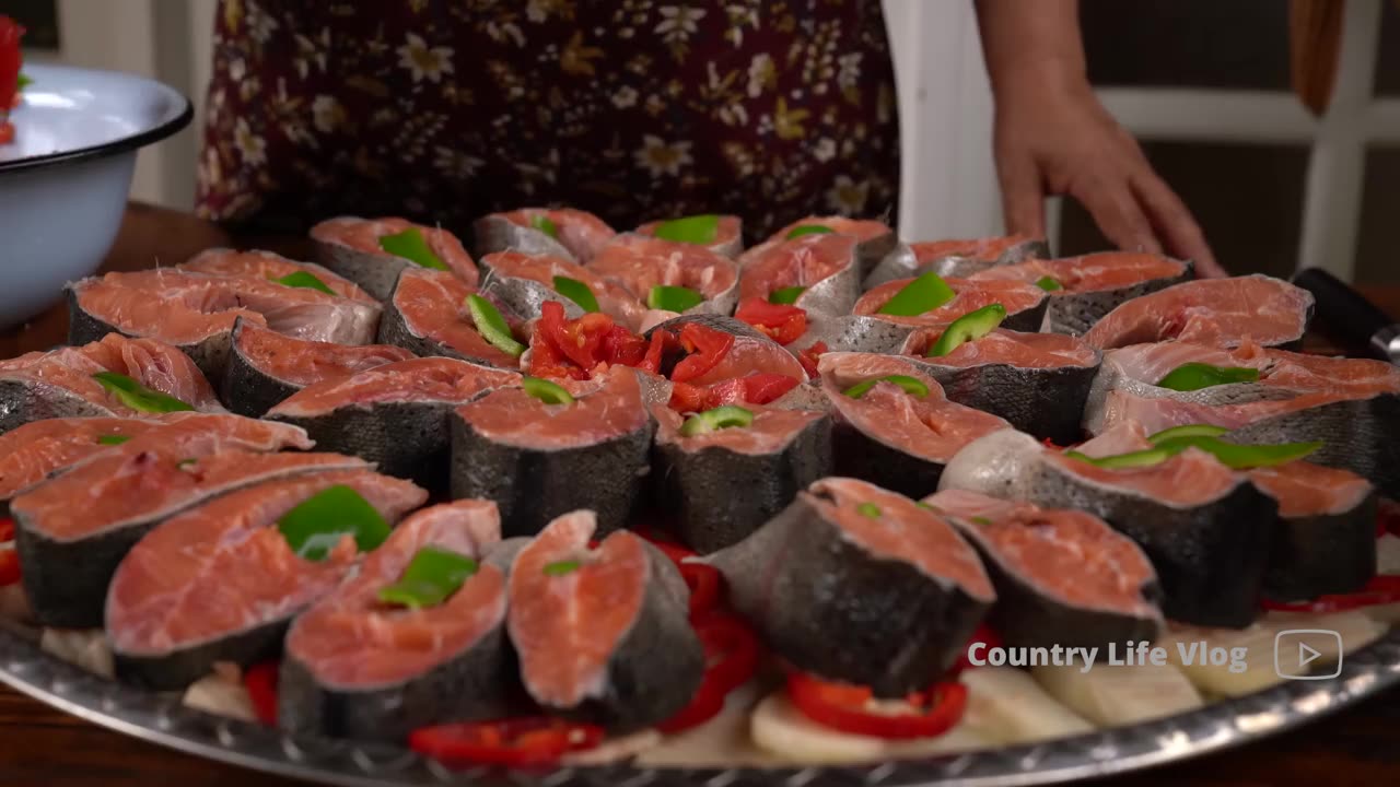 "Savor the Outdoors: Wood Fired Fresh Trout with Garden Vegetables"