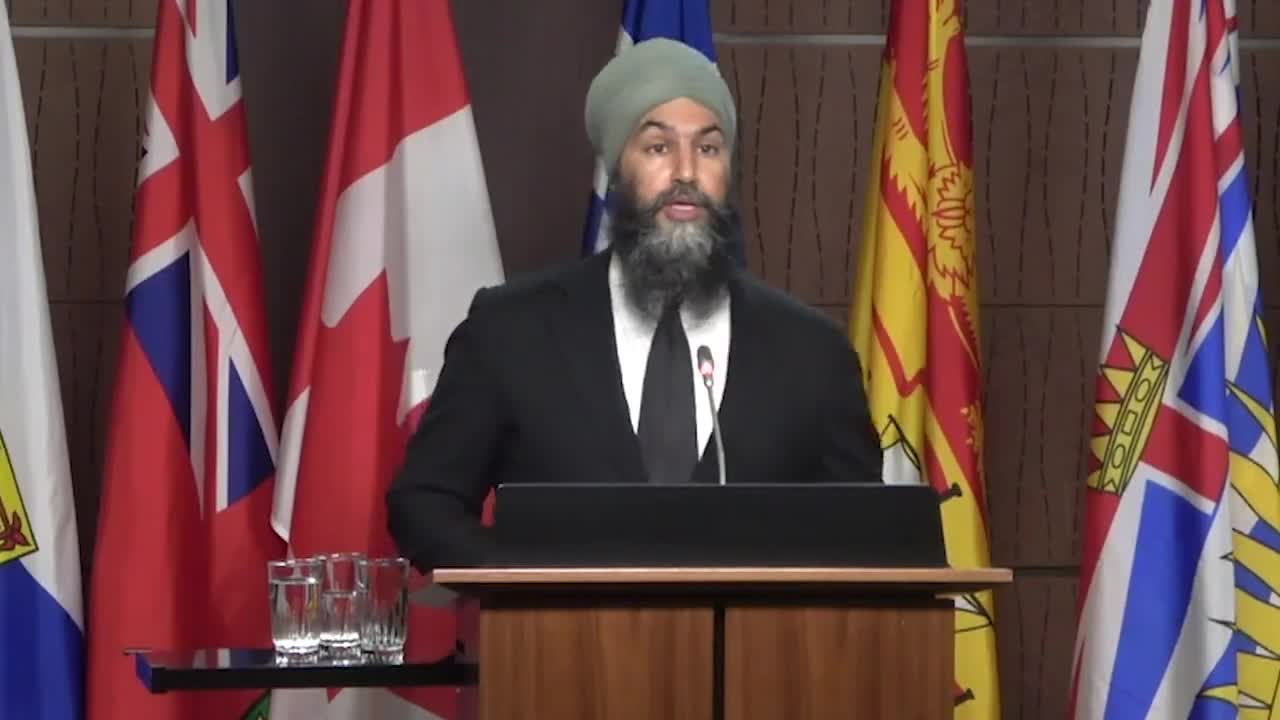 Jagmeet Singh says rail strikers should not be forced back to work