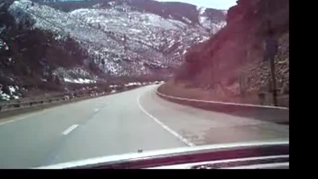 Driving in Glenwood Canyon part 3