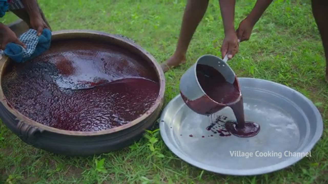 100kg JAVA FRUIT | SWEET FRUIT JAM Recipe Cooking