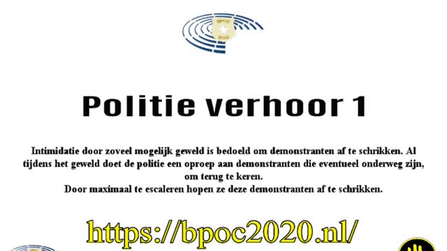 Bpoc Politie verhoor 01