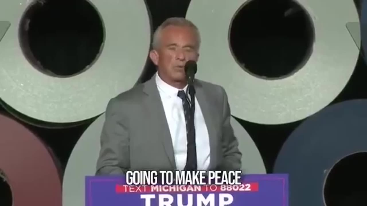 Making deals which should benefit everyone; Robert F Kennedy Junior on Trump