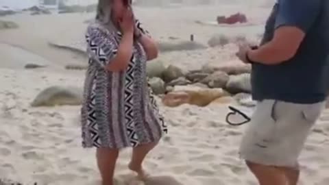 Romantic Proposal almost gone wrong