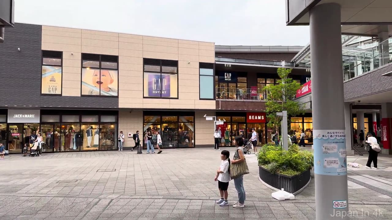 Grandberry Park Outlet Shopping (南町田グランベリーパーク) • Japan Walk 🛍️ | Tokyo Walking Tour