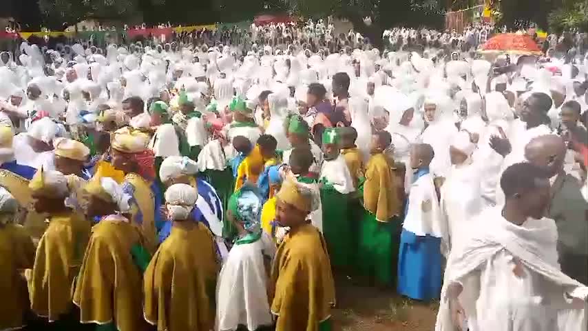 Ethiopian Orthodox Tewahedo Epiphany celebration