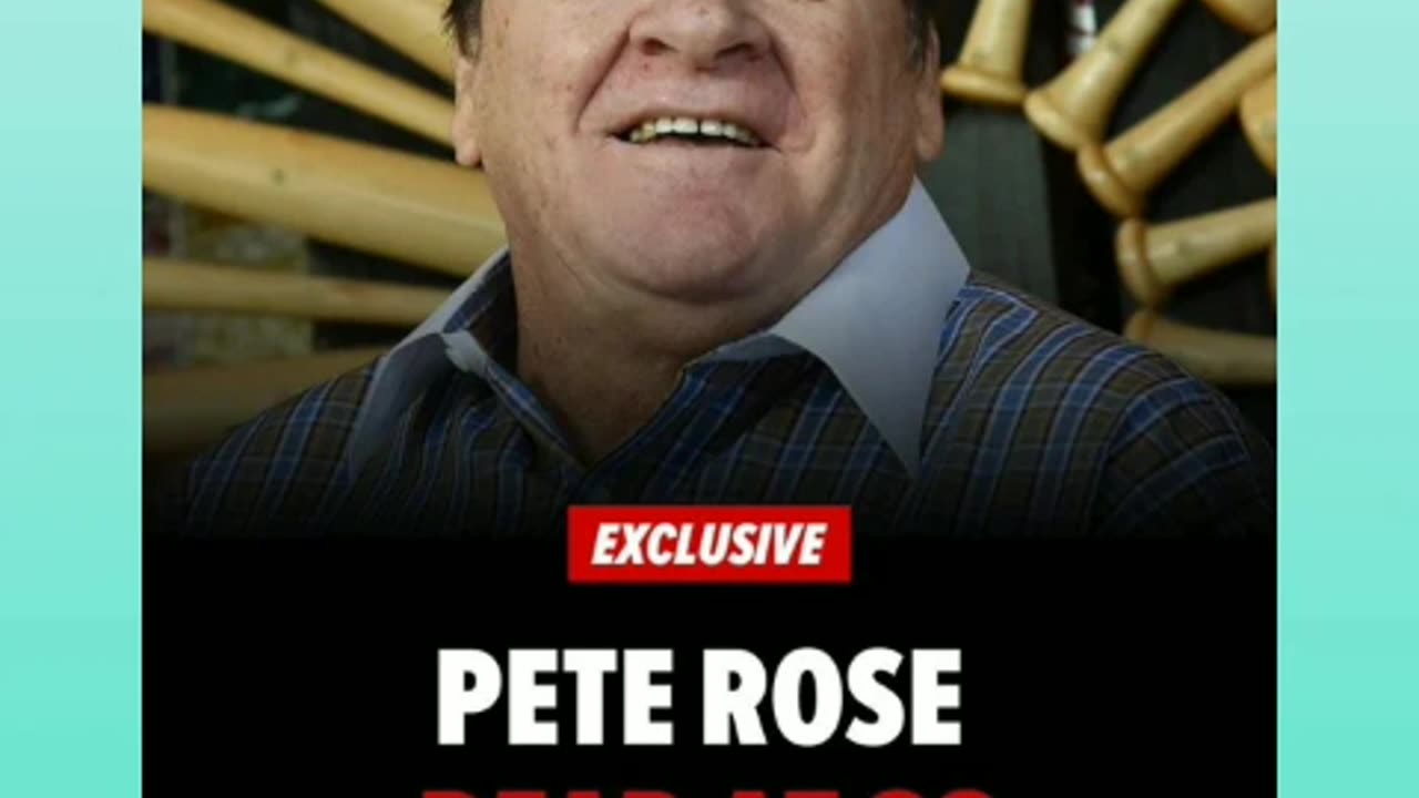 Rip to Pete rose 🙏🕊🕯10/14/24