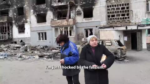 “You kill me for my money” A resident of Mariupol speaks