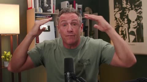 'Forget Politics': Chris Cuomo Really Wants You To Be Offended By Trump-Harris Debate Handshake