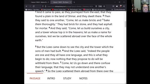 Journey Through The Bible -- Episode 4 -- Noah to Abram (after the flood) and Tower of Babel