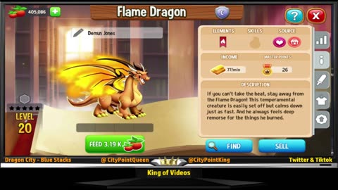 Dragon City - Flame Dragon