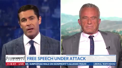 Robert F Kennedy Jr. Say freespeech getting hammered