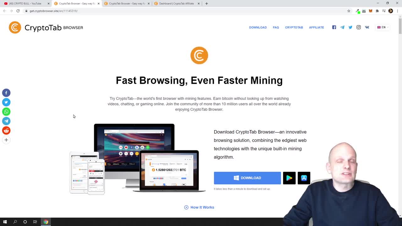 How To Get Free Bitcoins 2021 by cryptotab