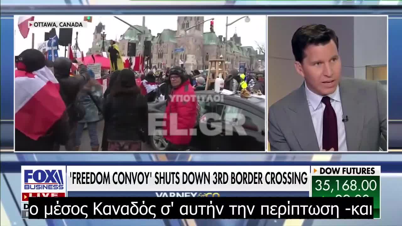 Will Cain - Οι διαμαρτυρίες των Καναδών φορτηγατζήδων είναι η φωνή του απλού λαού πέρα ως πέρα στη Δύση