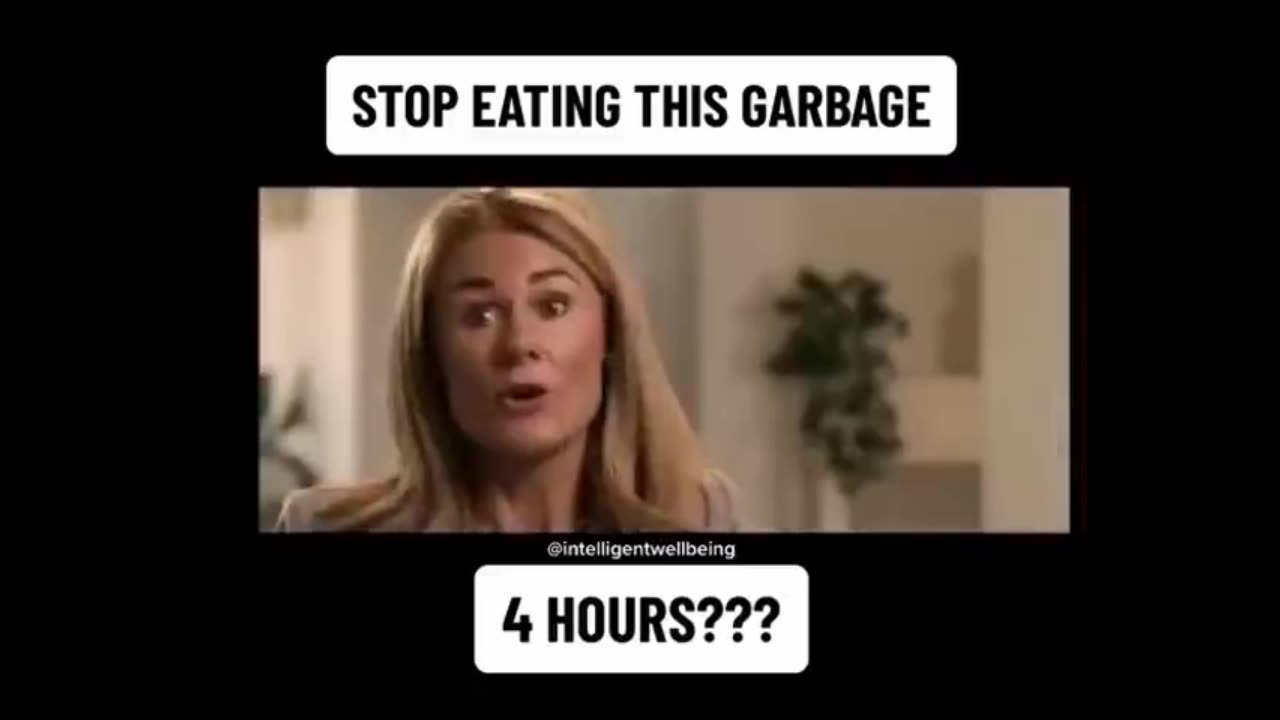 Stop Eating Garbage