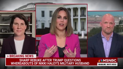 ‘A middle finger to military families’: Vets sound off on Trump mocking Nikki Haley’s husband