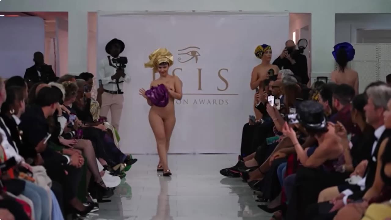 Isis Fashion Awards 2022 - Part 9 (Nude Accessory Runway Catwalk Show) Wonderland