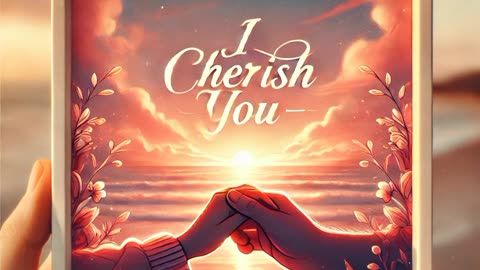 I cherish you deeply
