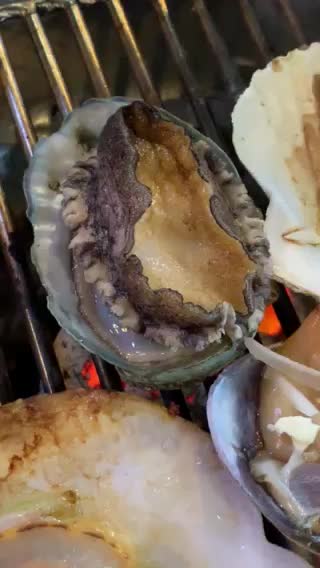Abalone in Korea Restaurant