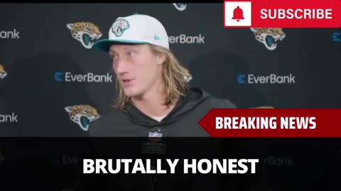 Trevor Lawrence Gets Brutally Honest About The Season So Far