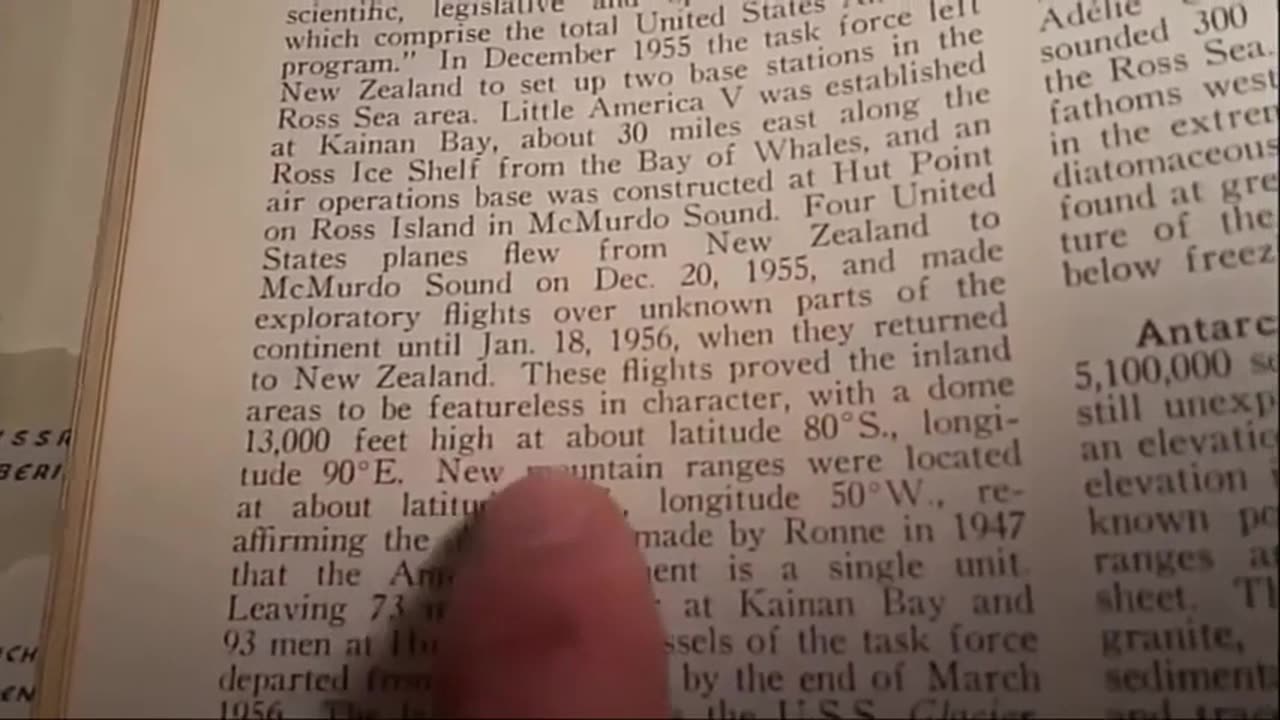 Encyclopedia Americana 1958 | ANTARCTICA DOME