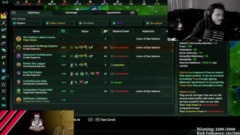 Kick.com / Xgaming - The FIrst Descendants + Stellaris Gameplay - #52