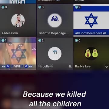 Pro-Israel French TikTokers celebrate the death of Palestinian children