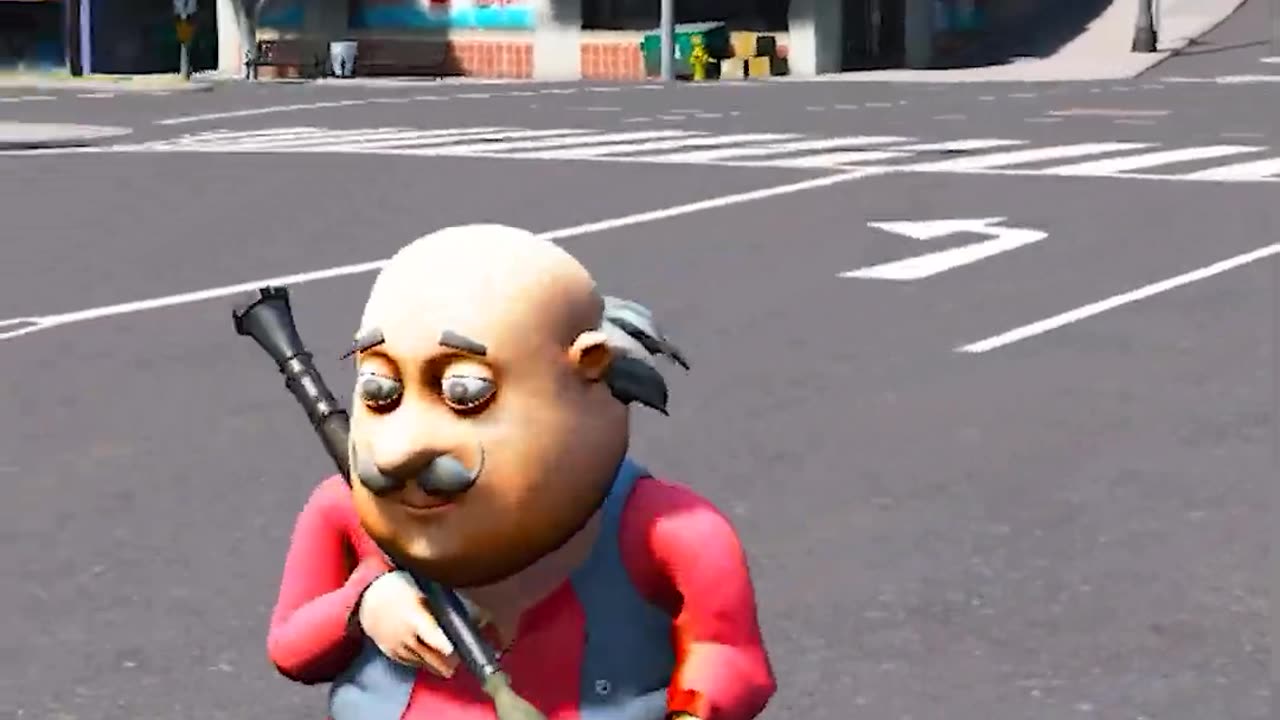 GTA MOTU SAVE PATLU FROM BLUE MONSTERS #shorts