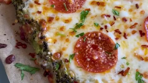 Broccoli Base Pizza