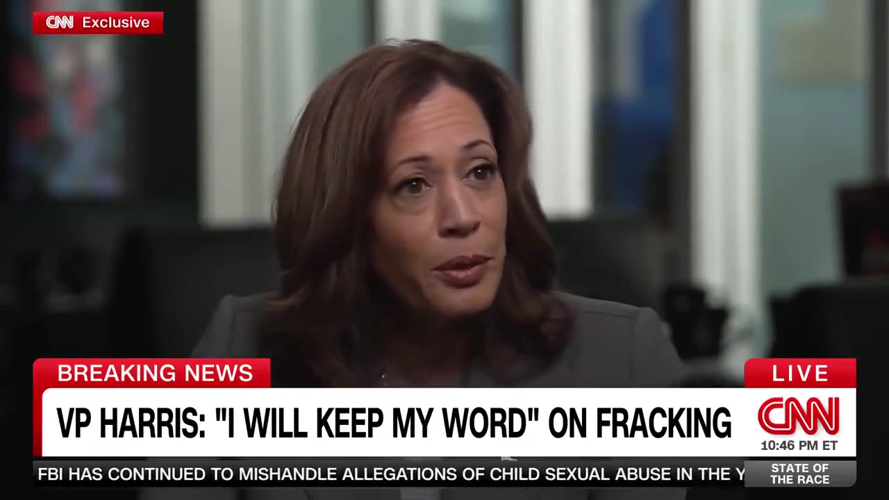 CNN Fact-Checker Dismantles Kamala's Nonsensical Fracking Answer