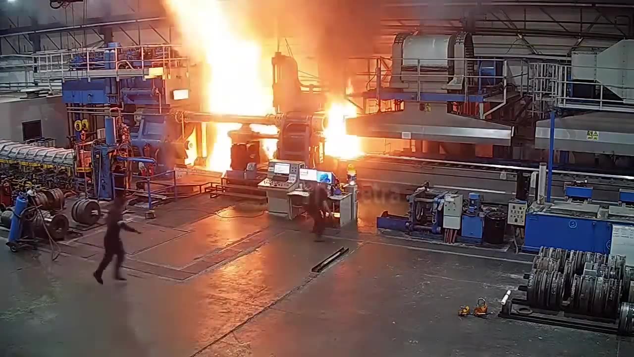 A portal to hell at an aluminum plant that swallowed up the entire shop in a matter of seconds