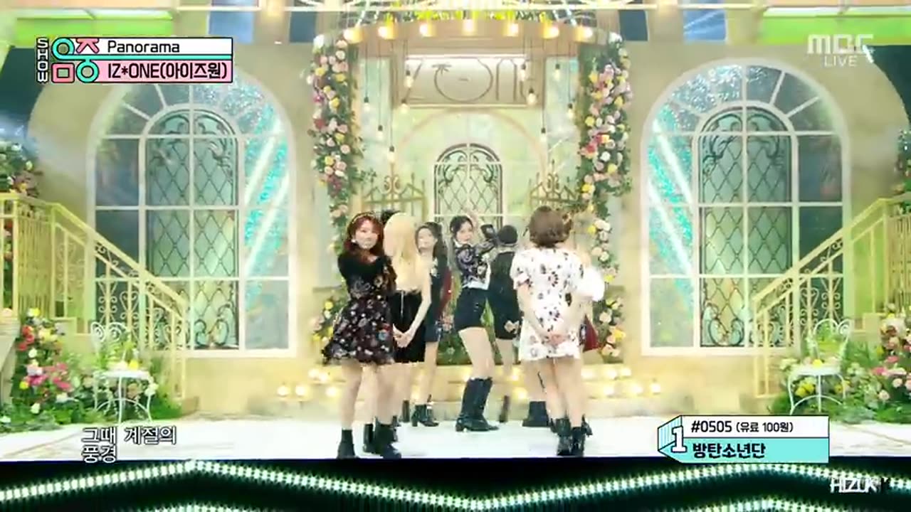 IZ*ONE - Panorama (stage mix video)
