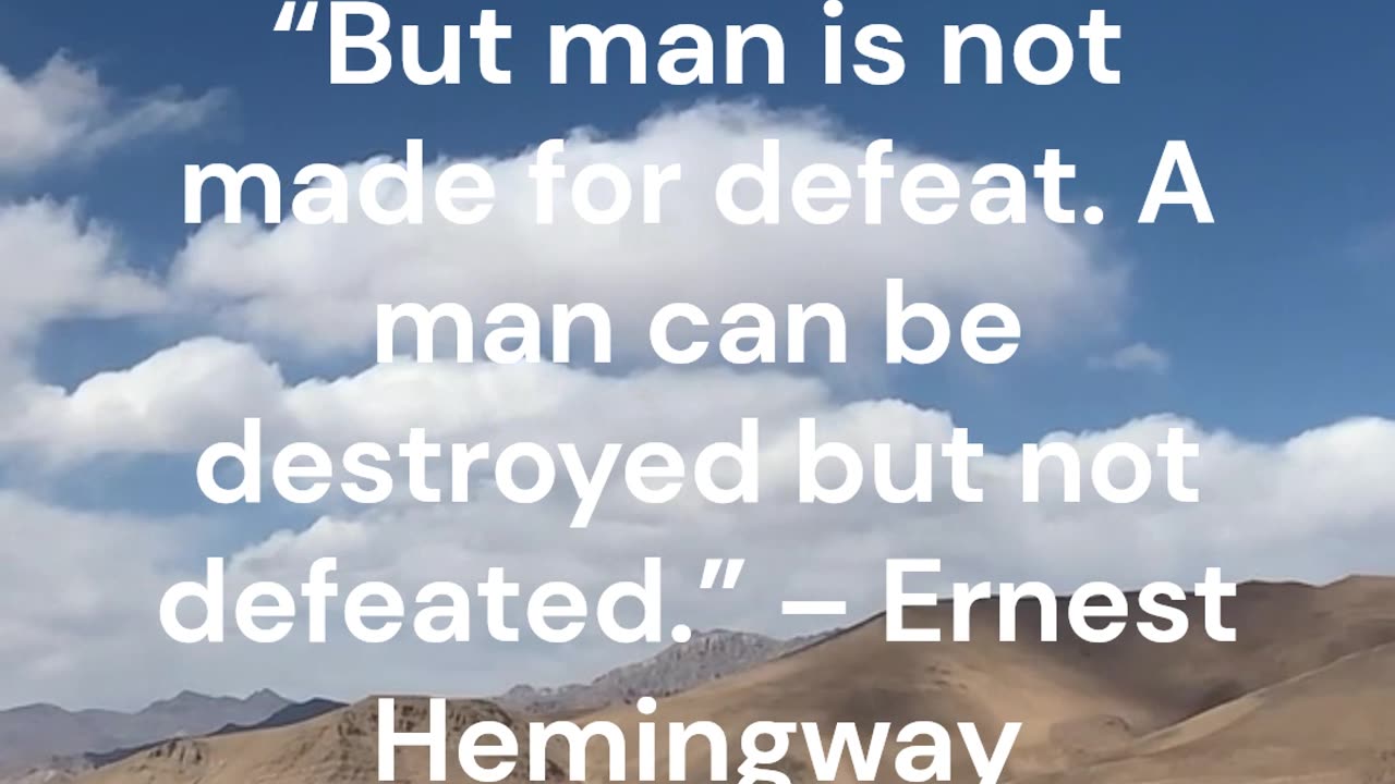 Ernest Hemingway