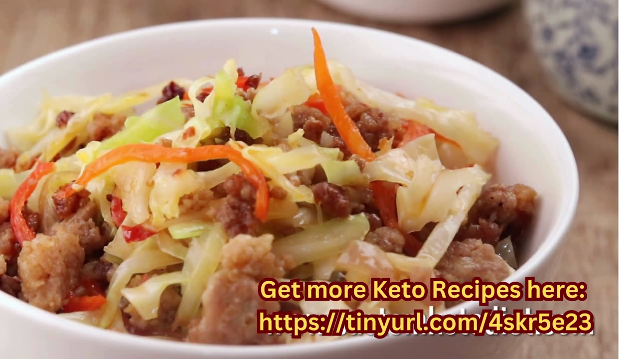 Delicious Chili-Blackbean Pork & Cabbage Stir-Fry Recipe#StirFryRecipe