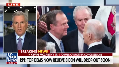 Kevin McCarthy : I have a feeling Biden’s support is ‘beginning to crack’ behind the scenes