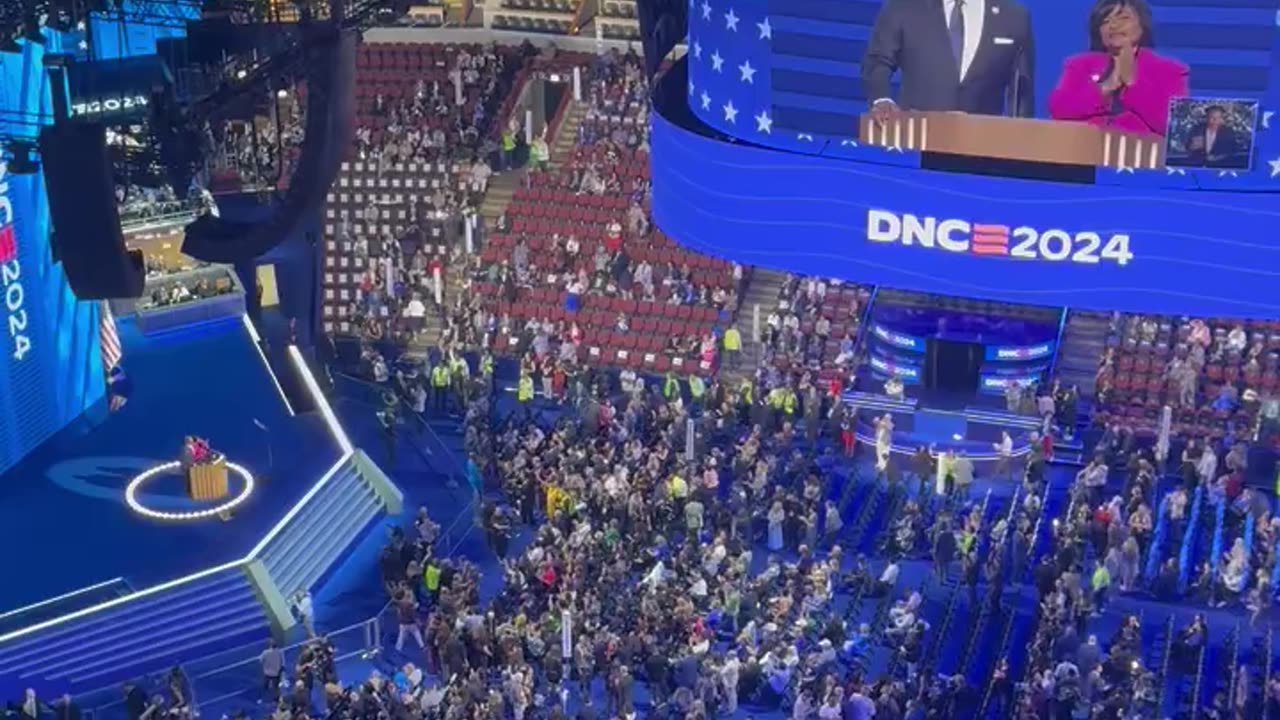 The DNC doesn''t look very crowded