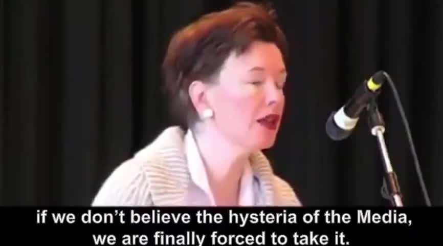 MEDICAL JOURNALIST JANE BURGERMEISTER: THE NEW WORLD ORDER EXPOSED (German, English subs, 2009)