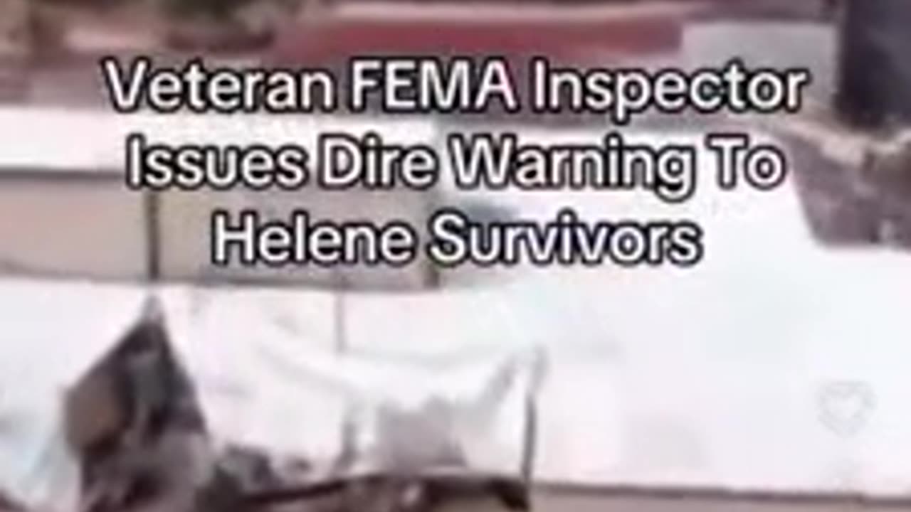 Veteran FEMA Inspector Has a Dire Warning about Accepting the $750