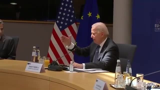 Joe Biden Confuses Himself, Gets Lost Reading His Notes