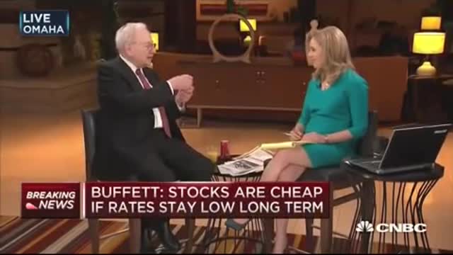 Warren Buffett - Interview on Interest Rates