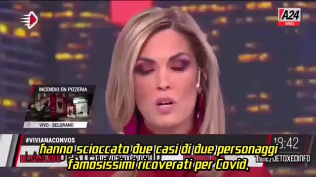 Viviana Canosa espone in diretta tv le menzogne del covid