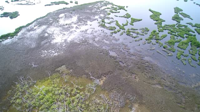 Air Bayport 67 Flight Over Wall Bay Florida