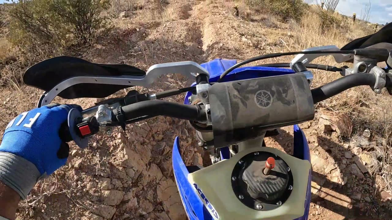 Saturday Single Track Extravaganza on my YZ250X