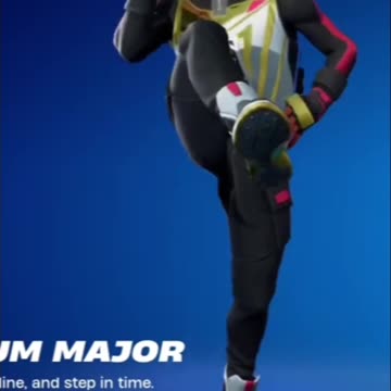Drum Major: last seen… #fortnite #gaming #viralvideo #fortnitedance #shorts