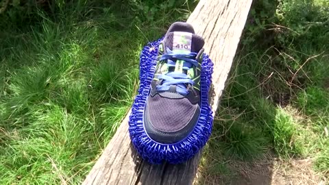 Rewilding running shoes spread seeds as you jog