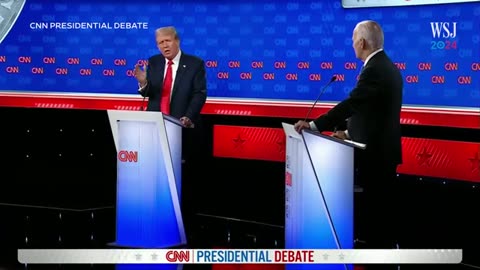 Watch: Biden, Trump Spar in First 2024 Presidential Debate